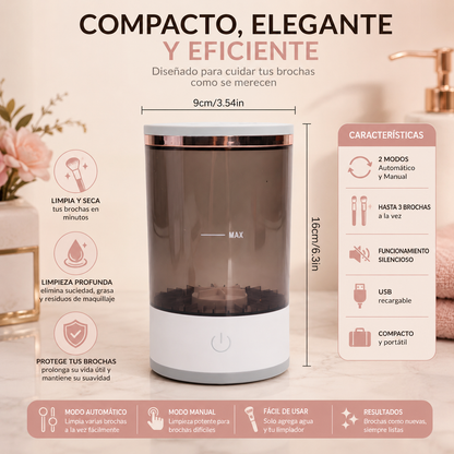 Limpiador de brochas eléctrico